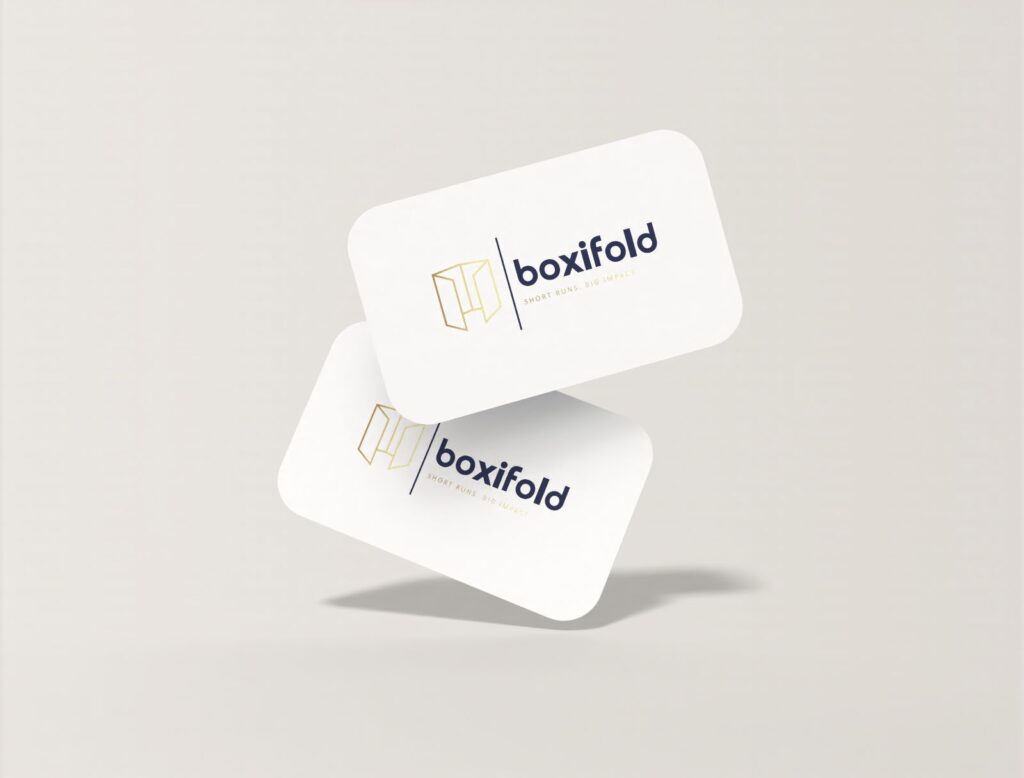 luxury business card